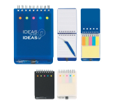 Spiral Jotter with Sticky Notes, Flags & Pen