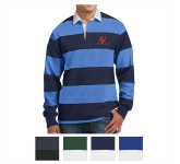 Sport-Tek Classic Long Sleeve Rugby Polo