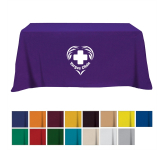 Flat 4-sided Table Cover - fits 6' standard table