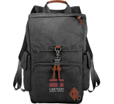 Alternative® Deluxe 17" Cotton Computer Backpack