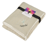 Field & Co.® Cable Knit Sherpa Blanket with Card