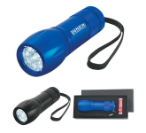 Aluminum LED Torch Light with Strap