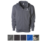 Independent Trading Company Men's Poly-Tech Zip Hooded Sw...