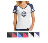 District Made Ladies' Game V-Neck Tee