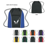 Vertical Sports Drawstring Backpack