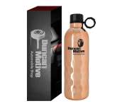 17 oz. Drea Honeycomb Stainless Steel Bottle With Custom Box