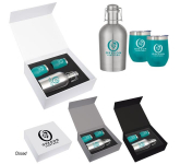 Stemless Wine and Growler Gift Set