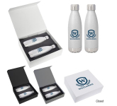 16 oz. Iced Out Swiggy Stainless Steel Bottle Gift Set