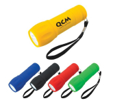 Rubberized Torch Light with Strap