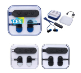 Wireless Earbuds In Square Case