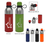 18 oz. Maxwell Easy Clean Stainless Steel Sports Bottle