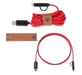 10' Charging Cable & Snap Wrap Kit