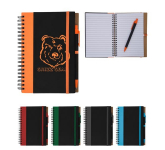 Color Underlay Spiral Notebook