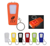 COB Key Light With Safety Whistle